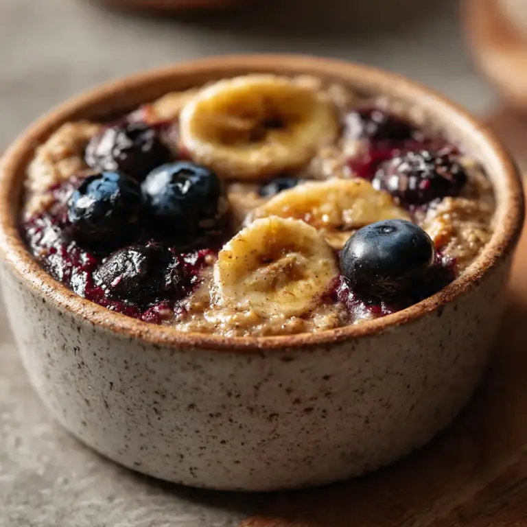 Baked Oats (Tiktok Viral Breakfast)