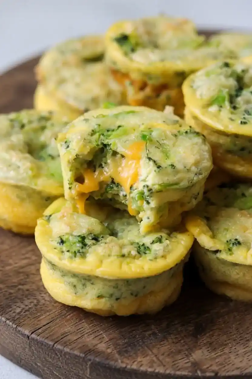 Broccoli & Cheddar Egg Bites