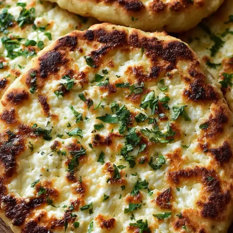 Cottage Cheese Flatbread (2 Ingredients)