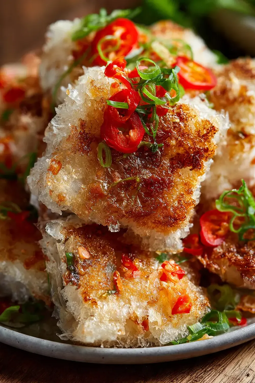 Crispy Rice Paper Dumplings