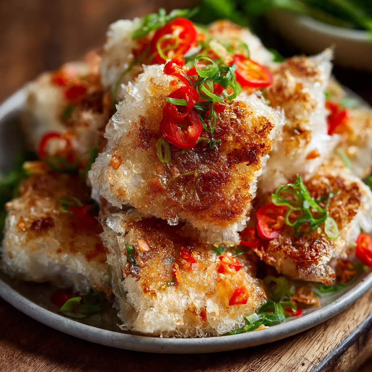 Crispy Rice Paper Dumplings