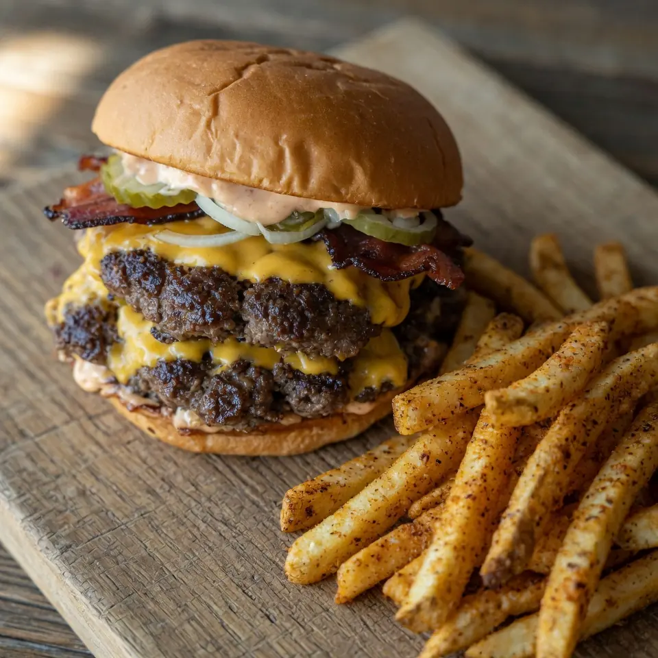 Five Guys Burger & Cajun Fries Copycat