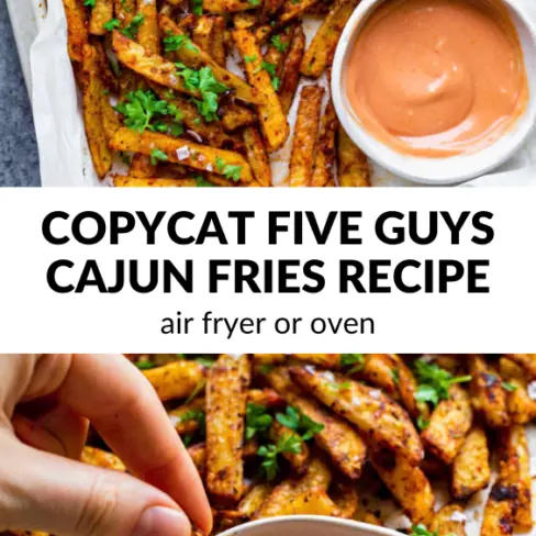 Five Guys Burger & Cajun Fries Copycat