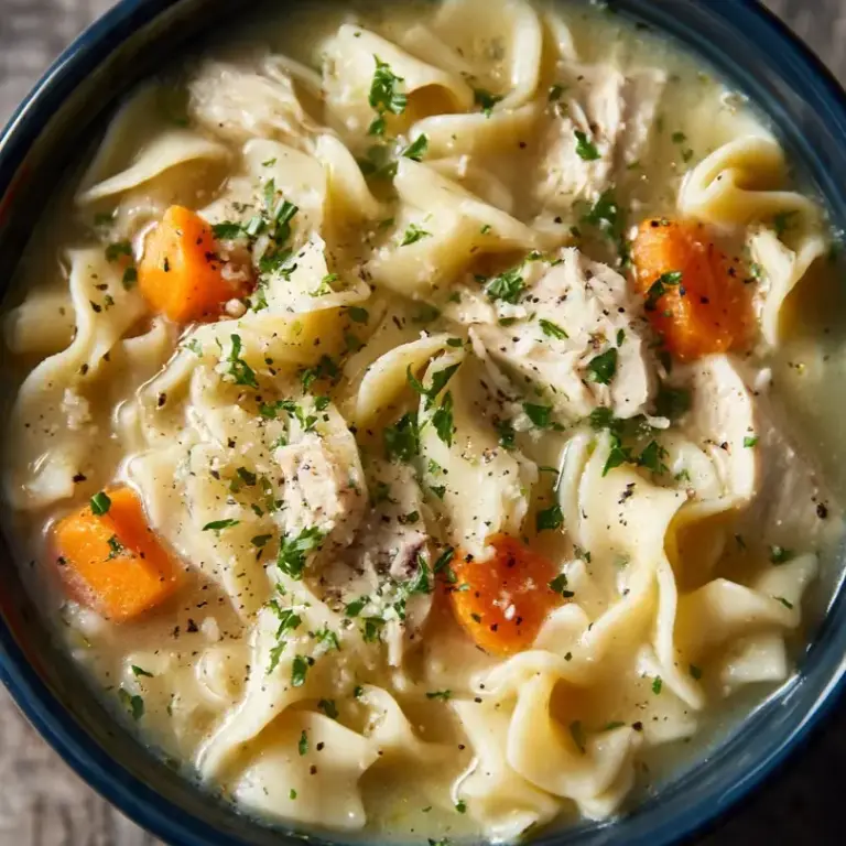 Panera Bread Chicken Noodle Soup Copycat