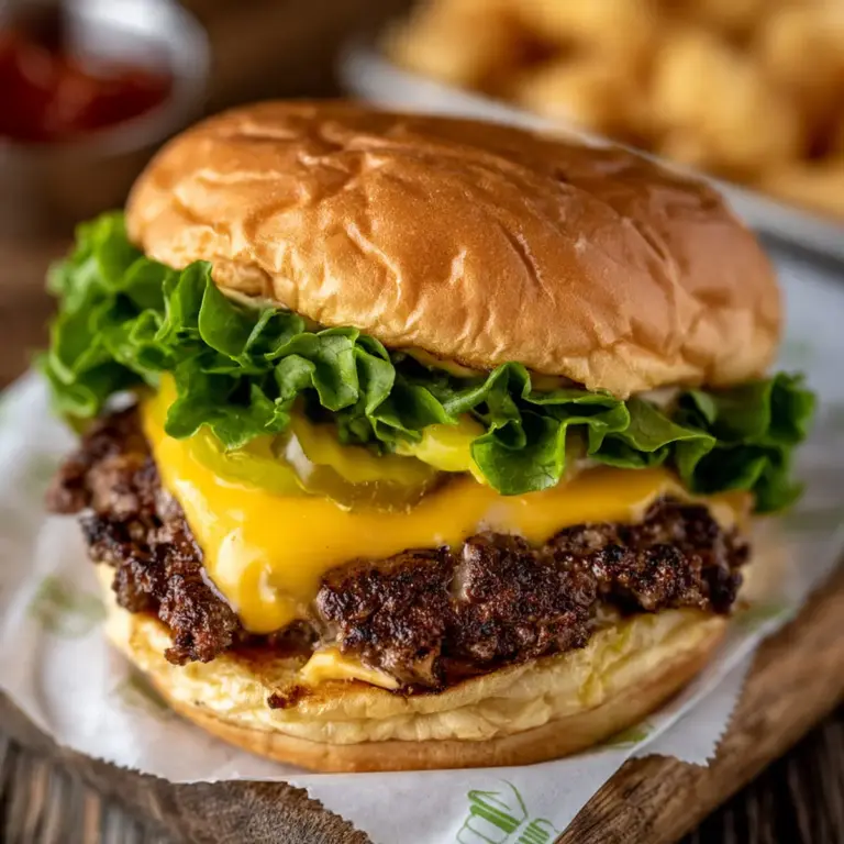 Shake Shack Smash Burger Copycat