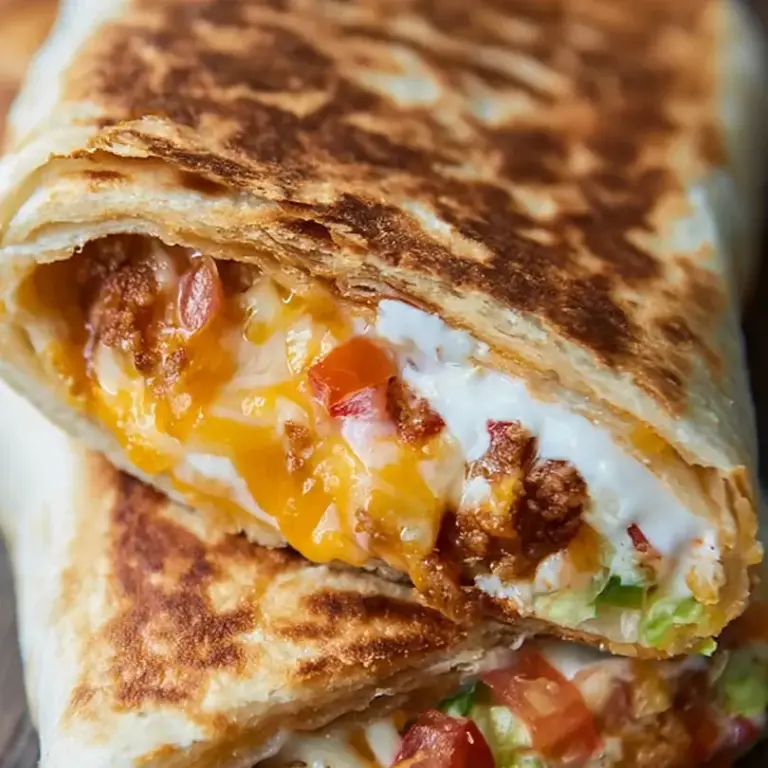 Taco Bell Crunchwrap Supreme Copycat