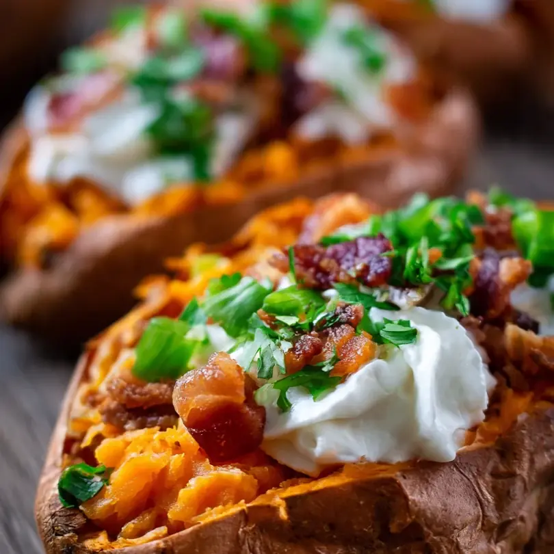 Texas Roadhouse Loaded Sweet Potato Copycat
