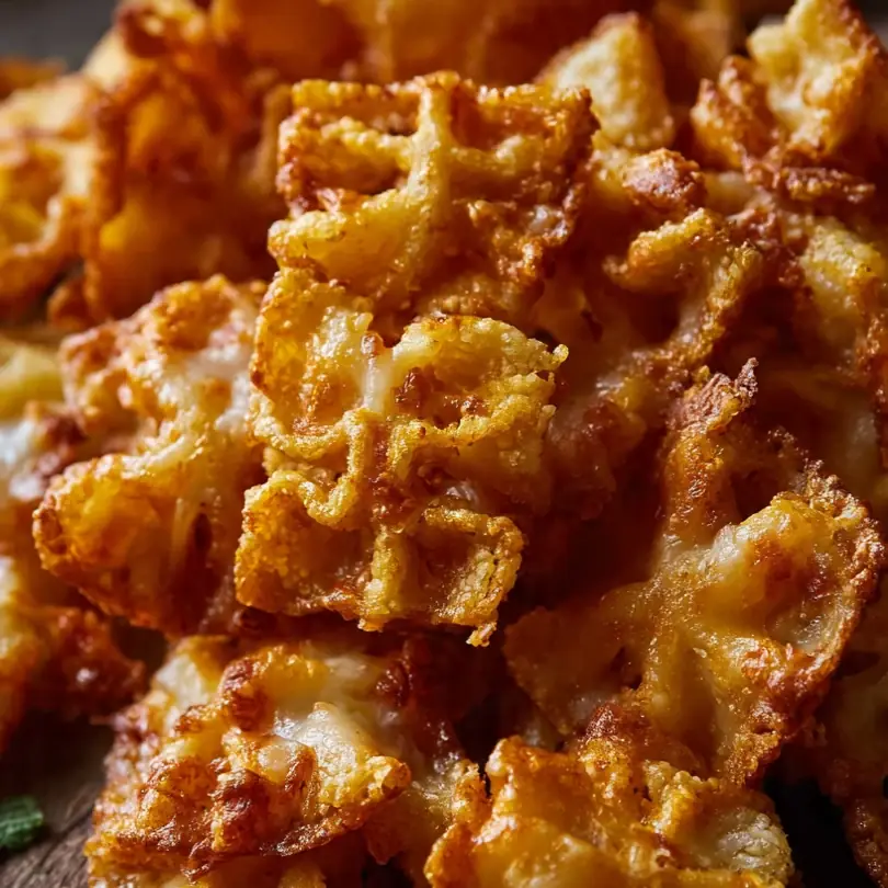 Tiktok Pasta Chips (Crispy & Cheesy)