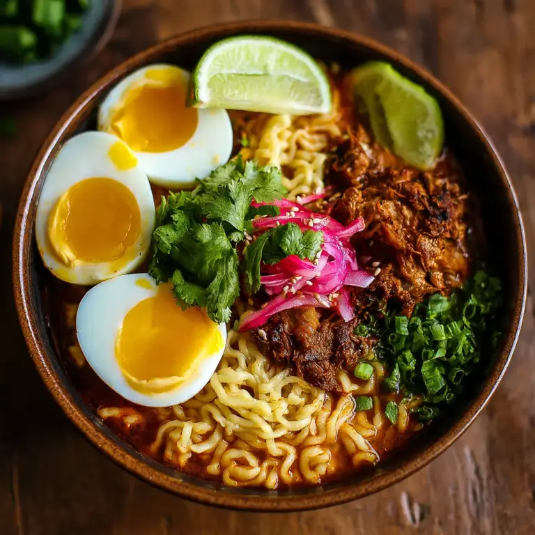 Viral Birria Ramen Fusion Bowl