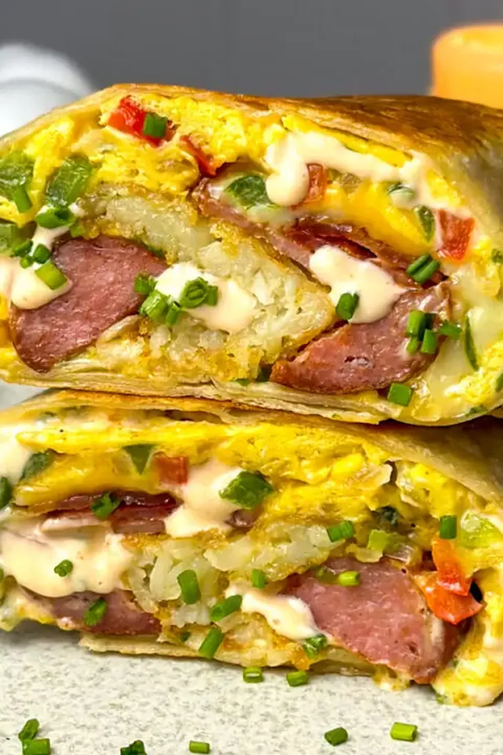 Viral Breakfast Burrito Smash