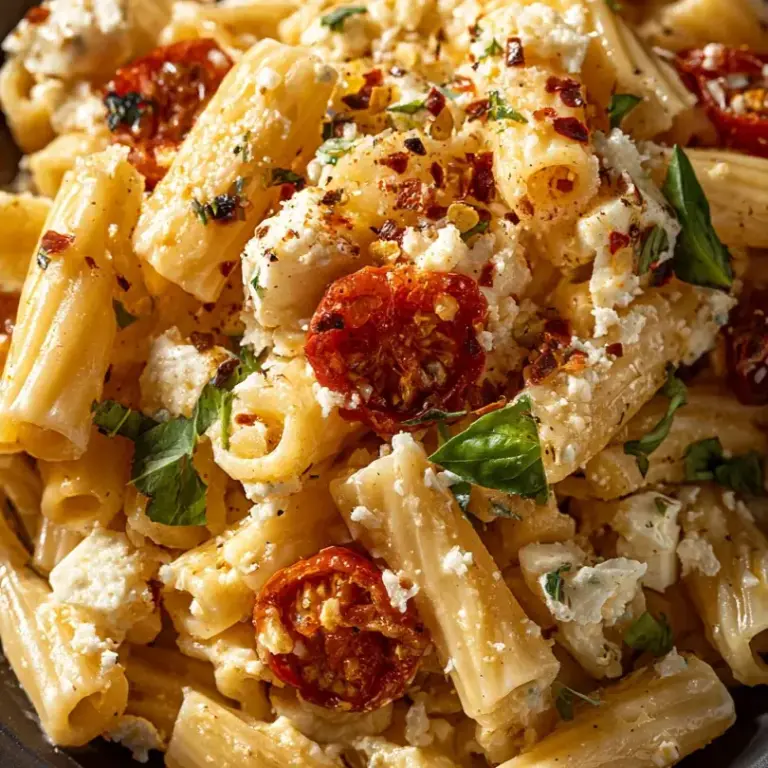 Viral Hot Honey Feta Pasta